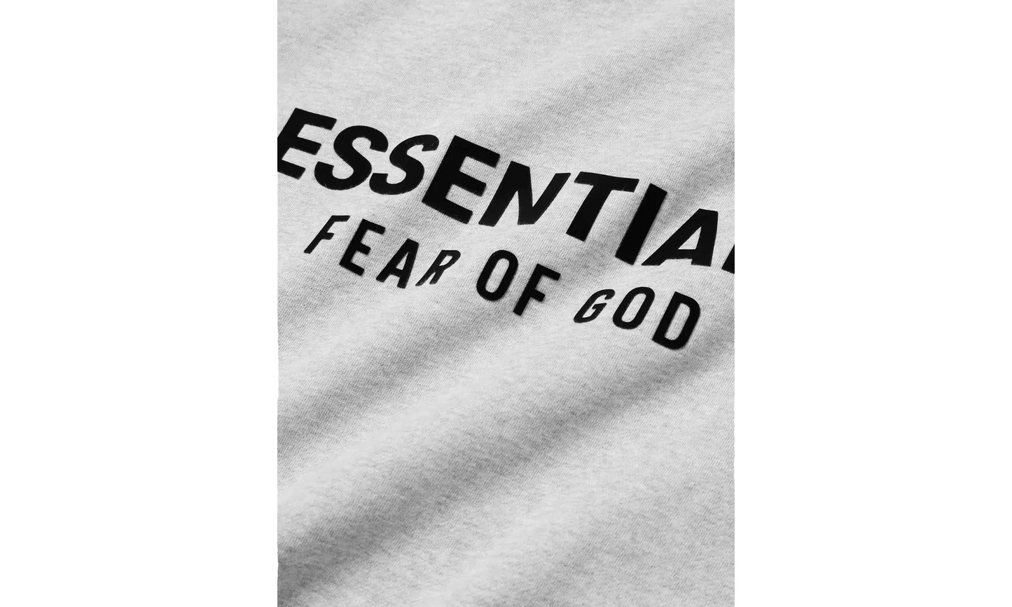 Fear of God Essentials Fleece Hoodie Light Heather Gray