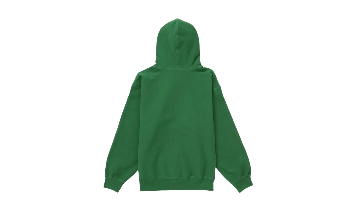 Supreme Box Logo Hooded Sweatshirt Green