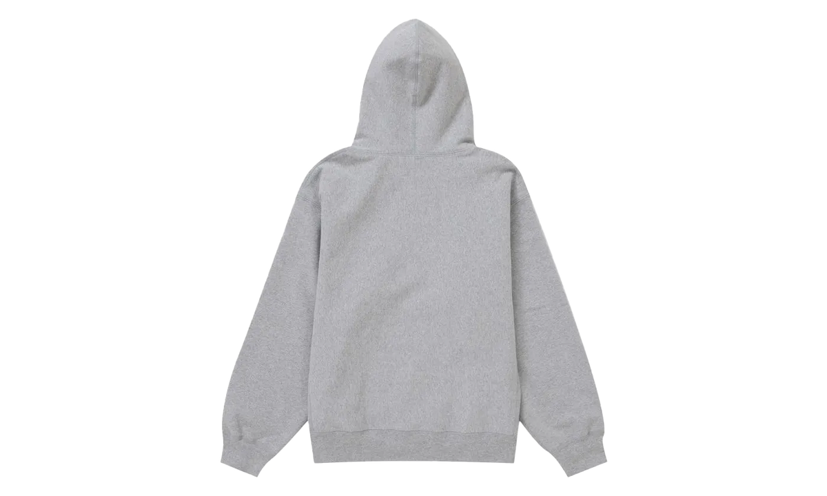 Supreme Box Logo Hooded Sweatshirt Heather Grey