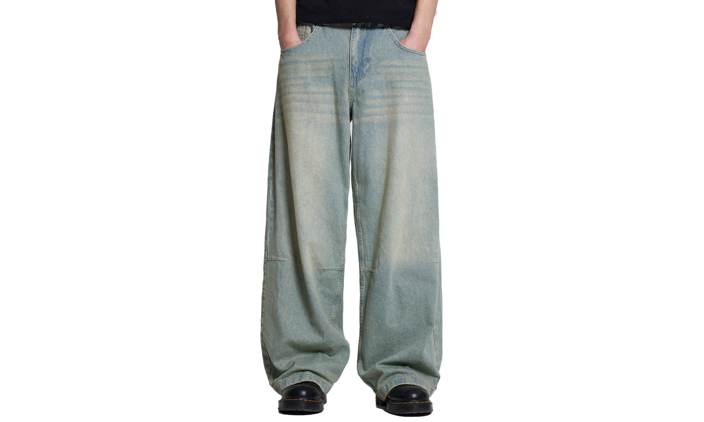 Jaded London Light Wash Colossus Fit Jeans