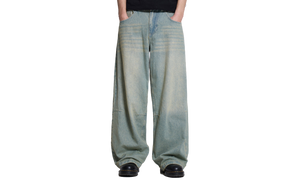 Jaded London Colossus Fit Jeans – Light Wash Baggy Denim