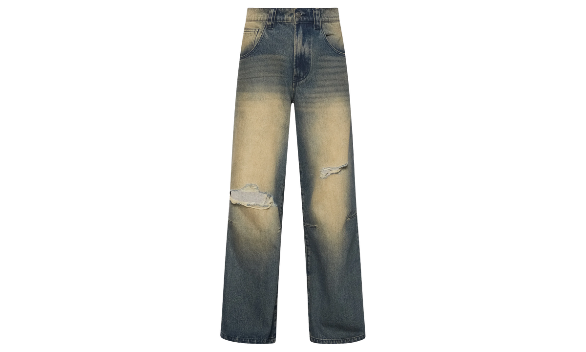Jaded London BUSTED COLOSSUS BAGGY JEANS Jeansy Relaxed Fit