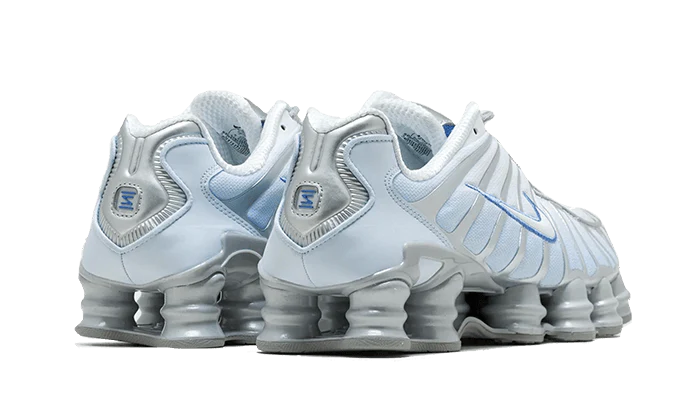 Nike Shox TL Metallic Platinum Blue Tint Secured Stuff
