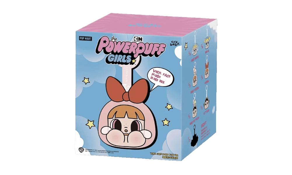 Pop Mart CryBaby x Powerpuff Girls Series Vinyl Face Plush Blind Box