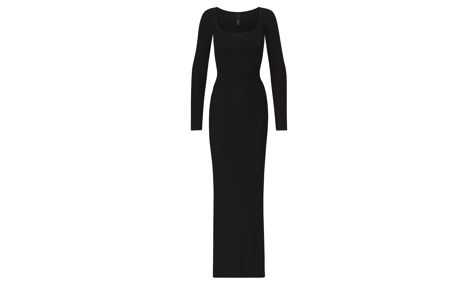 SKIMS SOFT LOUNGE LONG SLEEVE DRESS Onyx