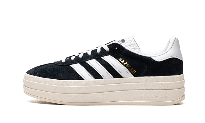 adidas Gazelle Bold Core Black White HQ6912