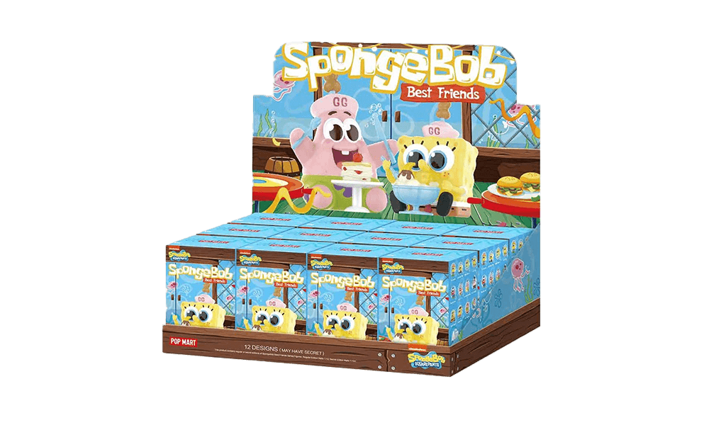 Pop Mart Pop Mart SpongeBob Best Friends Series Figure Sealed Case