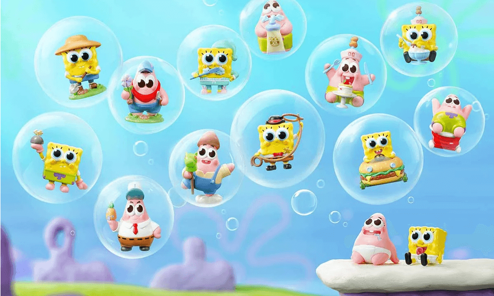 Pop Mart Pop Mart SpongeBob Best Friends Series Figure Sealed Case