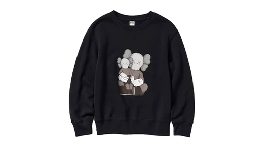 Uniqlo Longsleeve Sweatshirt KAWS Black 467773