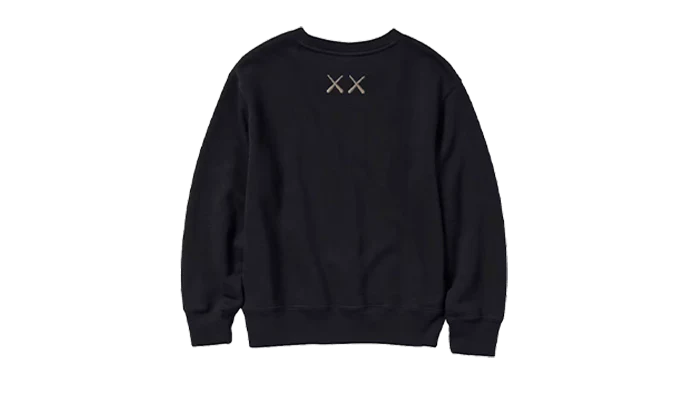 Uniqlo Longsleeve Sweatshirt KAWS Black 467773