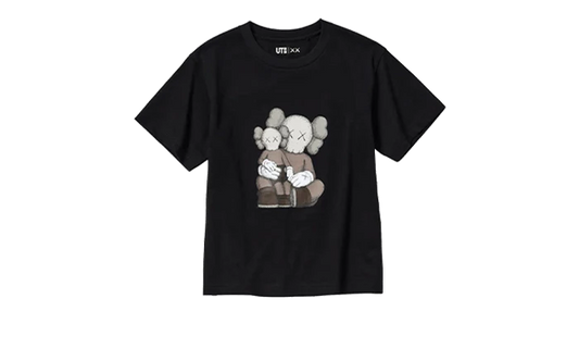 Uniqlo T-Shirt KAWS Black Graphic 467775