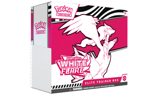 Pokémon Scarlet & Violet White Flare Elite Trainer Box 2025