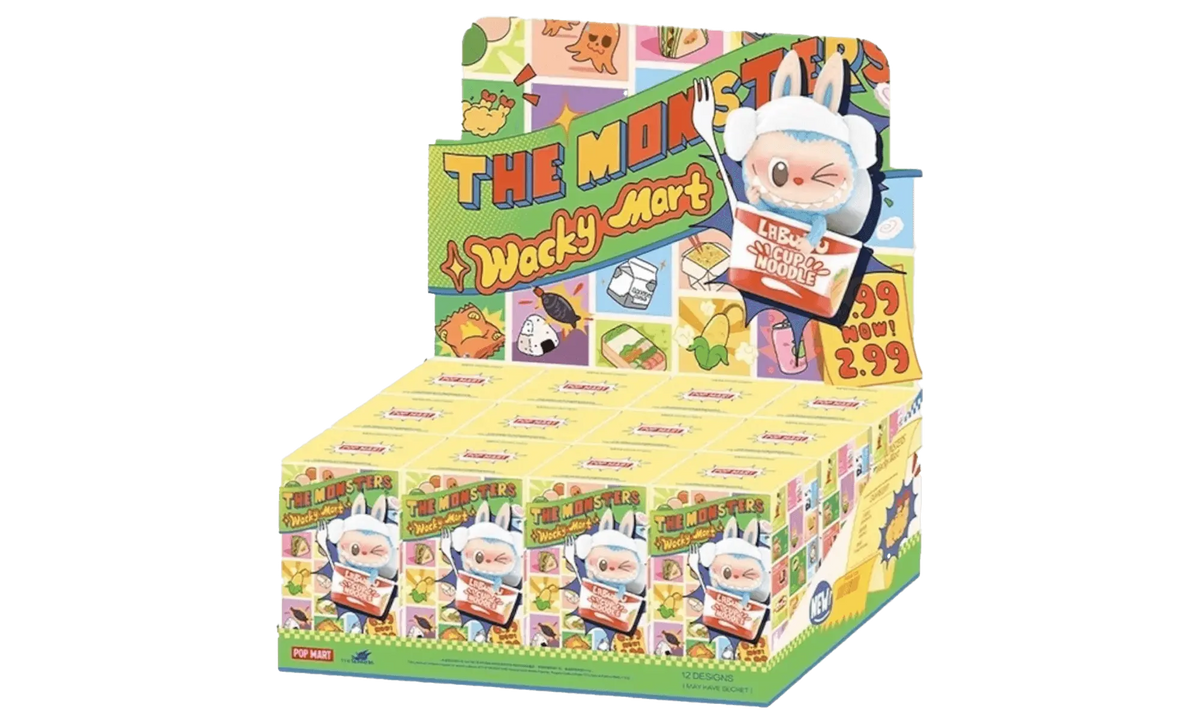 Pop Mart Labubu The Monsters Wacky Mart Series Figure Sealed Case