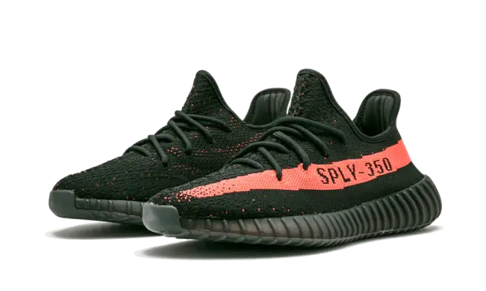 Adidas Yeezy Boost 350 V2 Core Black Red - Secured Stuff