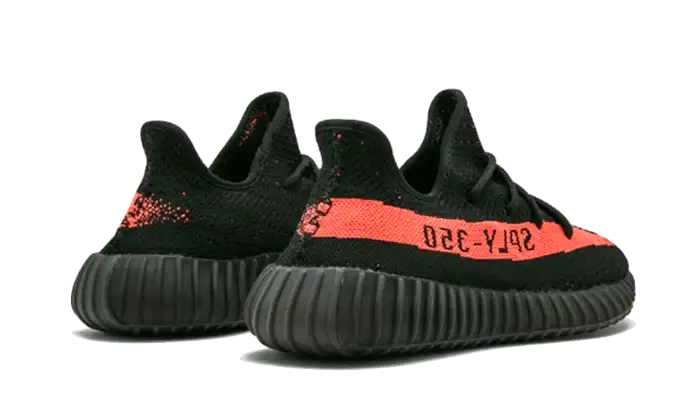 Adidas Yeezy Boost 350 V2 Core Black Red Secured Stuff