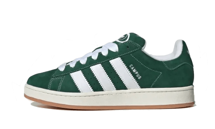 Adidas Campus 00s Dark Green Cloud White - Secured Stuff