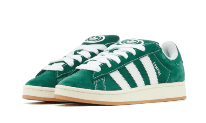 Adidas Campus 00s Dark Green Cloud White - Secured Stuff