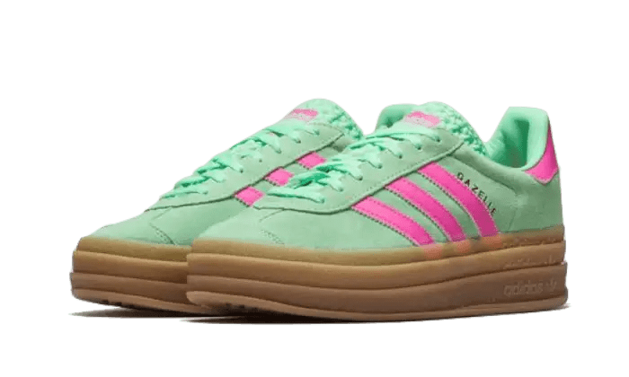 Adidas Gazelle Bold Pulse Mint Pink - Secured Stuff