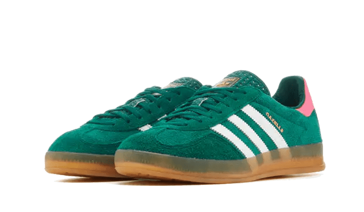 Adidas Gazelle Indoor Collegiate Green Lucid Pink Secured Stuff Adidas Gazelle Indoor Collegiate Green Lucid Pink Secured Stuff