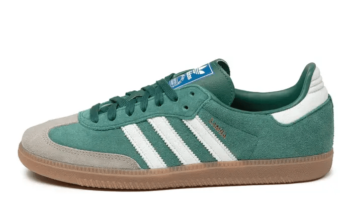 adidas Samba OG Collegiate Green Gum Grey Toe - Secured Stuff