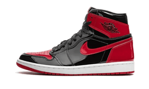 スニーカー airjordan1  patent bred ps 18cm NIKE(ナイキ) AIR JORDAN 1 RETRO HIGH OG BRED PATENT エア