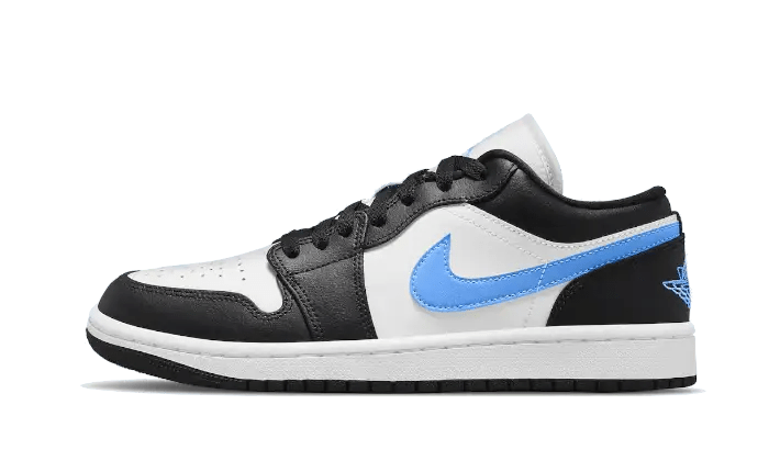 Air Jordan 1 Low Black University Blue - Secured Stuff