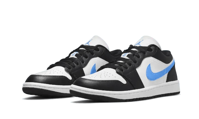 Air Jordan 1 Low Black University Blue - Secured Stuff