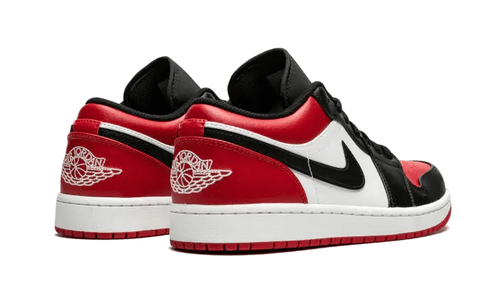 Air Jordan 1 Low Bred Toe - Secured Stuff