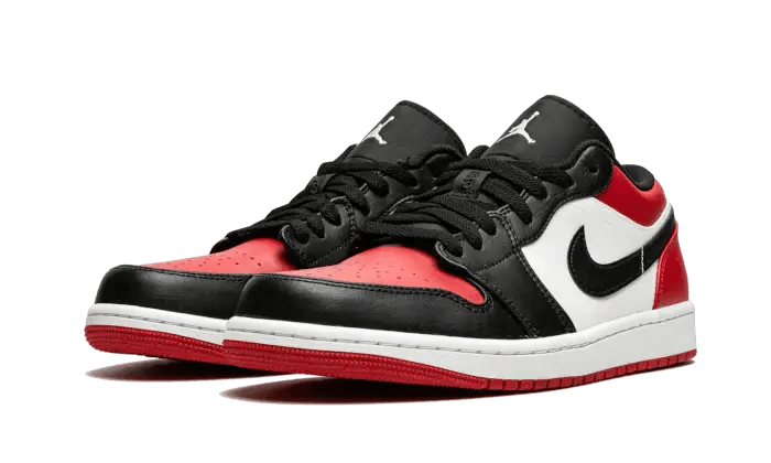 Air Jordan 1 Low Bred Toe - Secured Stuff