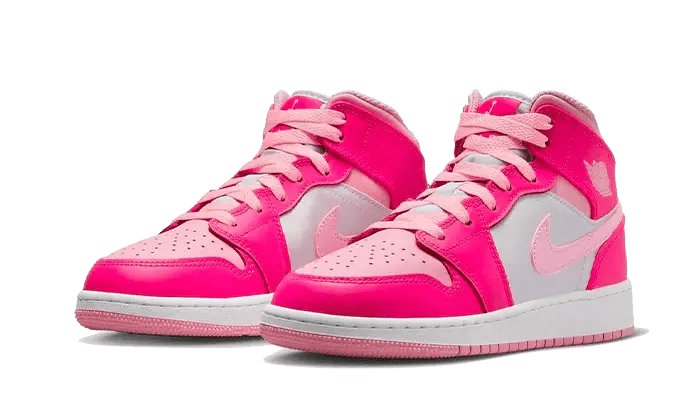 Air Jordan 1 Mid Fierce Pink - Secured Stuff