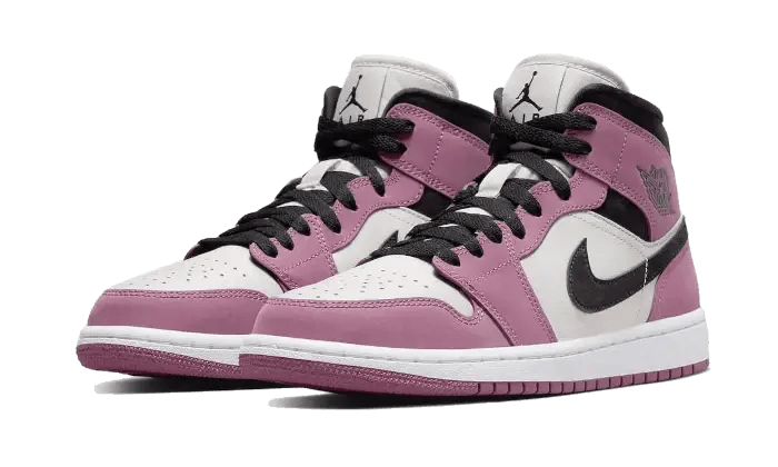 Air Jordan 1 Mid Light Mulberry - Secured Stuff