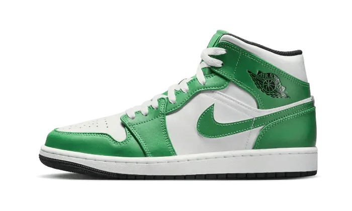 Air Jordan 1 Mid Lucky Green - Secured Stuff