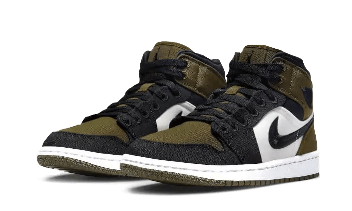 Air Jordan 1 Mid SE Light Olive - Secured Stuff