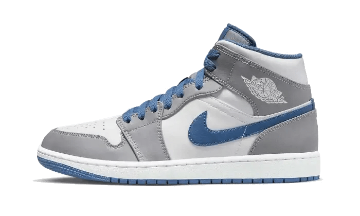 Air Jordan 1 Mid True Blue - Secured Stuff