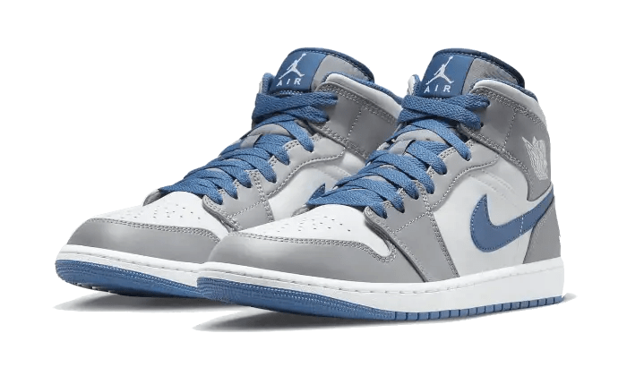 Air Jordan 1 Mid True Blue - Secured Stuff