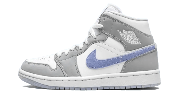 Air Jordan 1 Mid Wolf Grey - Secured Stuff