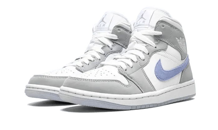 Air Jordan 1 Mid Wolf Grey - Secured Stuff