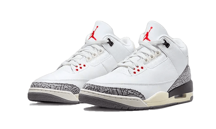 Air Jordan 3 Retro White Cement Reimagined - Secured Stuff