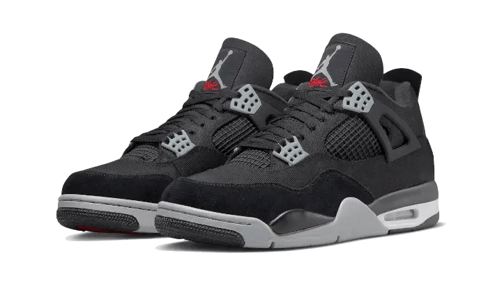 Air Jordan 4 Black Canvas - Secured Stuff