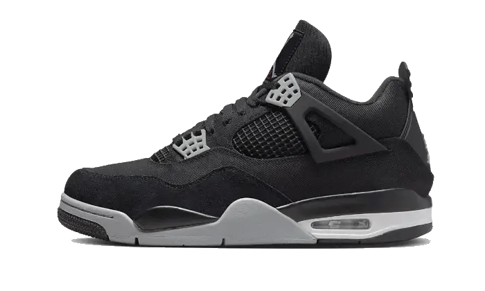 Air Jordan 4 Black Canvas - Secured Stuff