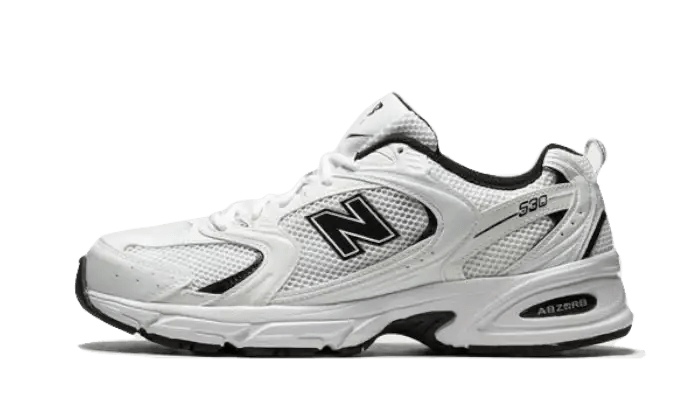 New Balance 530 White Black Details - Secured Stuff