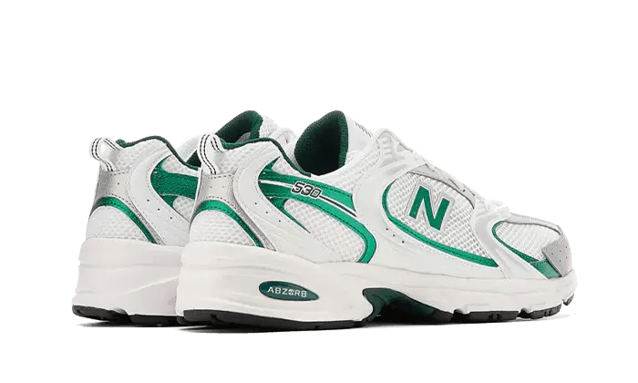 New Balance 530 White Nightwatch Green - Secured Stuff