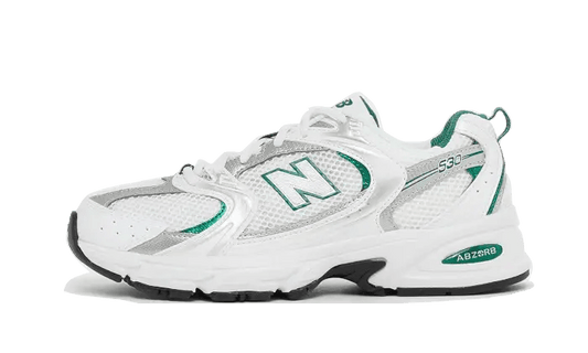 New Balance 530 White Silver Green - Secured Stuff