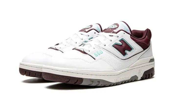 New Balance 550 Burgundy Cyan - Secured Stuff