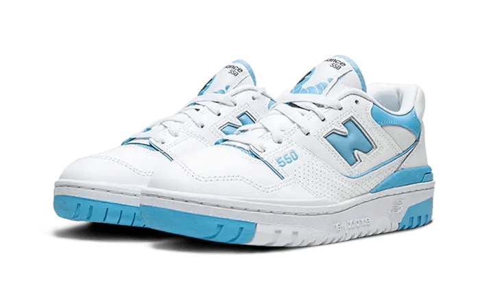 New Balance 550 UNC White Dusk Blue - Secured Stuff