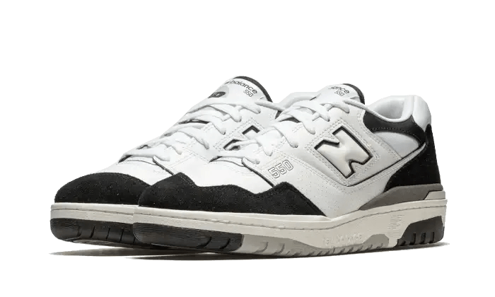 New Balance 550 White Black Rain Cloud - Secured Stuff