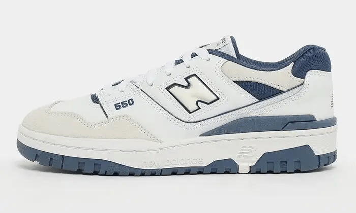 New Balance 550 White Dusty Blue - Secured Stuff