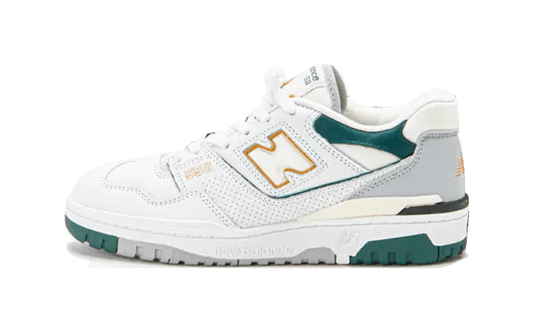 New Balance 550 White Nightwatch Green - Secured Stuff