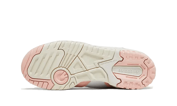 New Balance 550 White Pink Sea Salt - Secured Stuff