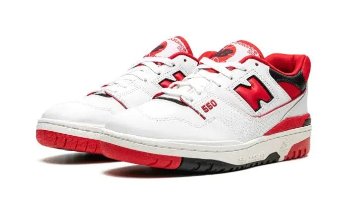 New Balance 550 White Red - Secured Stuff